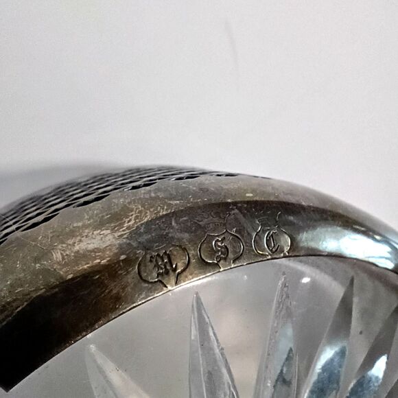 Vintage MSC Middletown Silver Co. Silverplate 2 Piece Relish Dish Ashtray 1940s - Picture 5 of 6